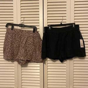 Bundle 2 pair Target new with tags cotton shorts size large